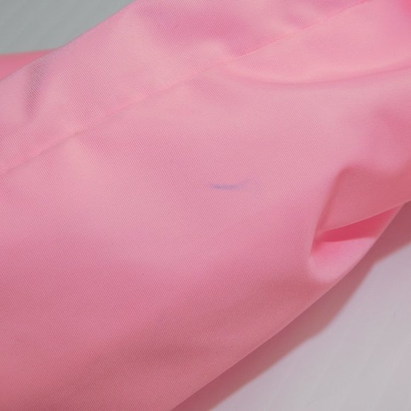 Justice Youth Girls 10 Spellout Justice Pink Black Bomber Jacket - Picture 6 of 9